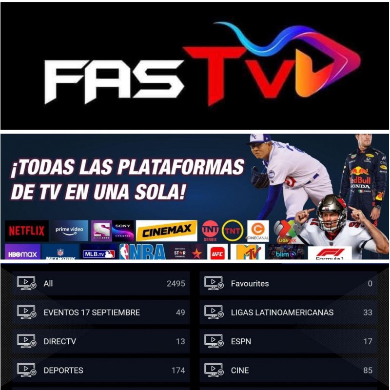 Fast tv 3 dispositivos