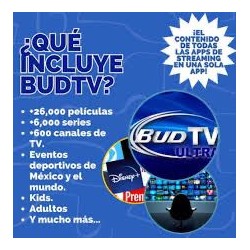 BUD TV 3 dispositivos